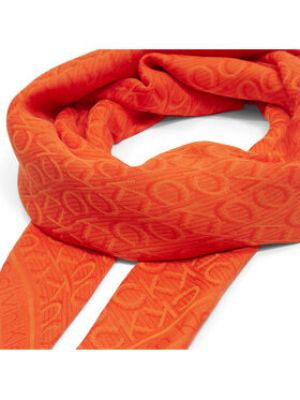 Šátek Calvin Klein oranžový