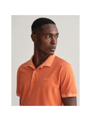 Poloshirt Gant orange