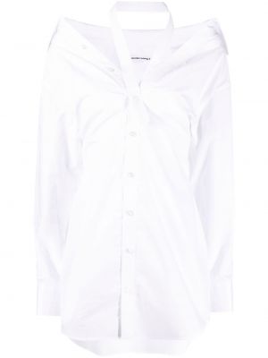Robe chemise Alexander Wang blanc