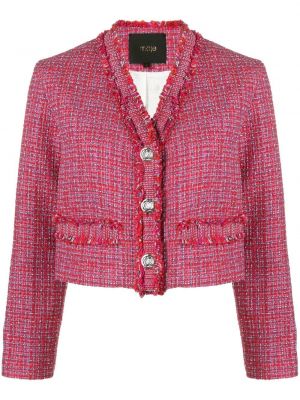 Giacca in tweed Maje rosa