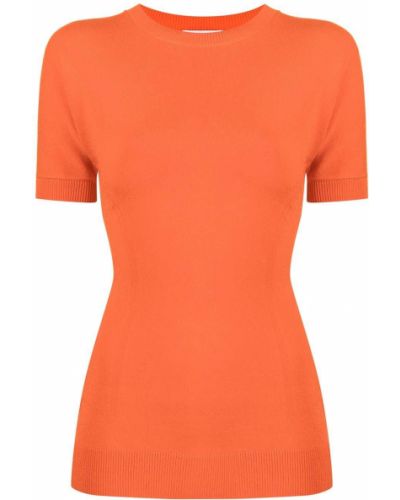 Camiseta manga corta de cuello redondo Az Factory naranja