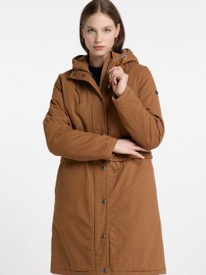 Зимнее пальто Dreimaster коричневое