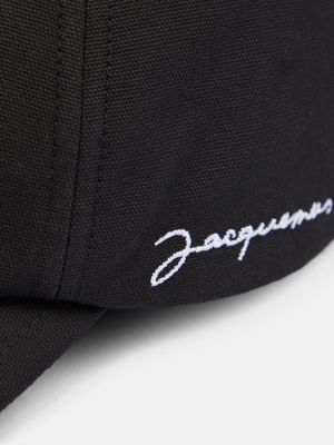 Kapa s šiltom Jacquemus črna