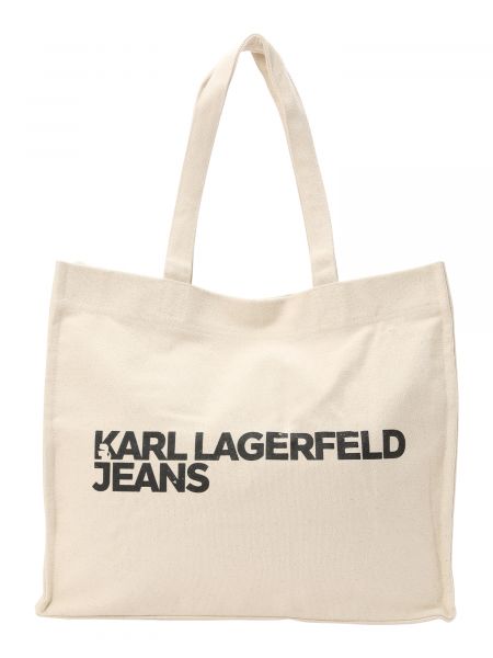 Памучни шопинг чанта Karl Lagerfeld Jeans