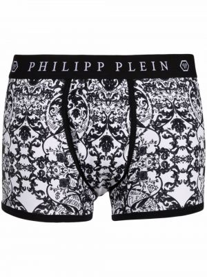 Calcetines con estampado Philipp Plein negro