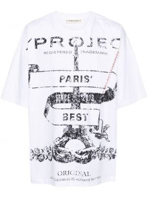 T-shirt en coton à imprimé Y/project