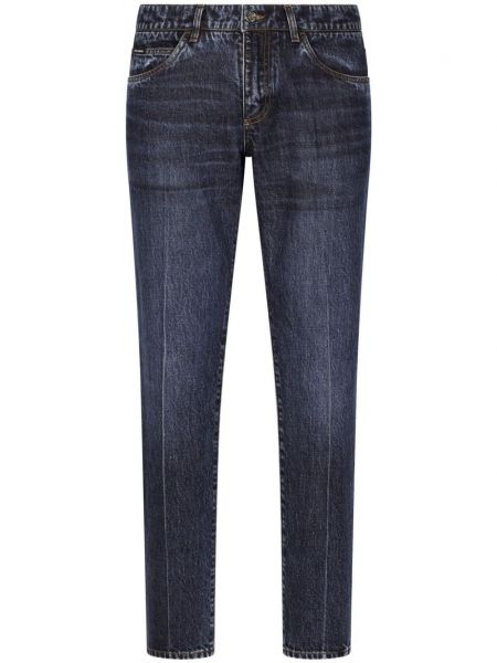 Jeans skinny slim Dolce & Gabbana bleu
