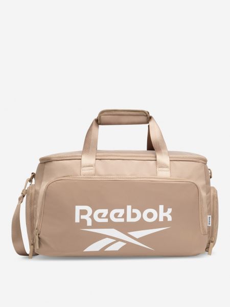 Спортна чанта Reebok бежово