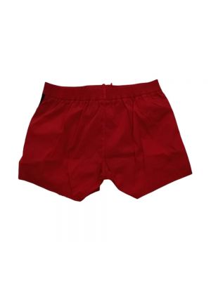 Pantalones cortos Dsquared2 rojo