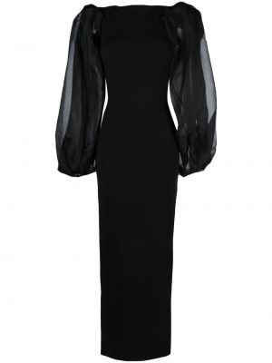 Dlouhé šaty Solace London černé