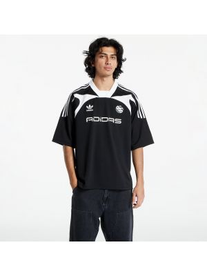 Oversized tričko s krátkými rukávy Adidas Originals černé