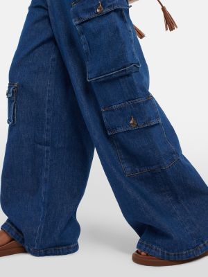 Pantalones cargo The Frankie Shop azul