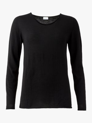Шерстяной свитер из шерсти мериноса Celtic & Co. черный