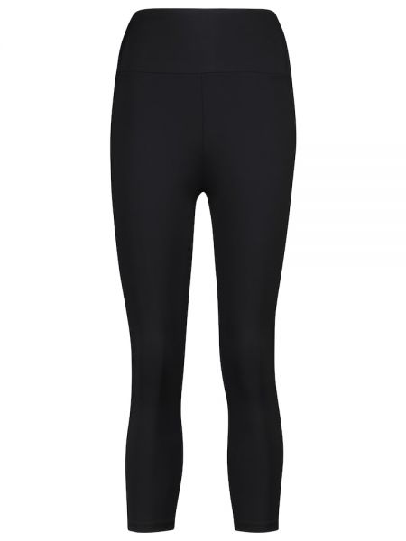 Sportovní kalhoty s vysokým pasem Lanston Sport černé