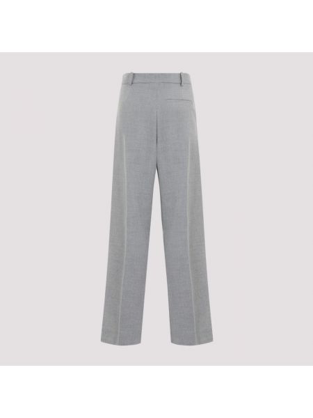 Pantalones jaspeados By Malene Birger gris