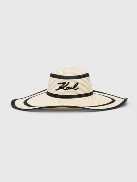 Шляпа Karl Lagerfeld бежевая