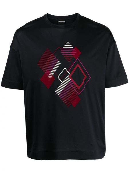 T-shirt Emporio Armani svart