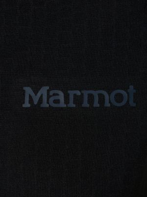Fleecová bunda na zips Marmot čierna