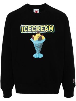 Sweatshirt aus baumwoll Icecream schwarz