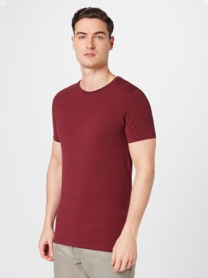 Marškinėliai Burton Menswear London raudona
