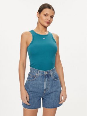 Top Tommy Jeans blau