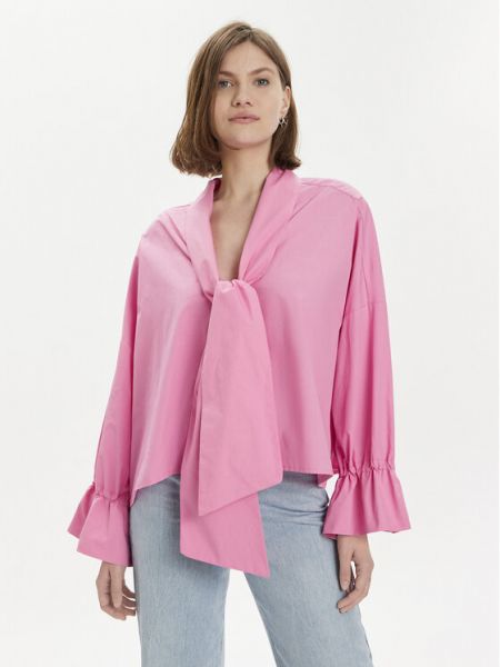 Oversize блуза Pinko розово