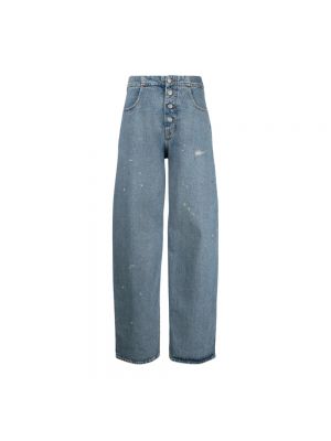 Niebieskie jeansy Mm6 Maison Margiela