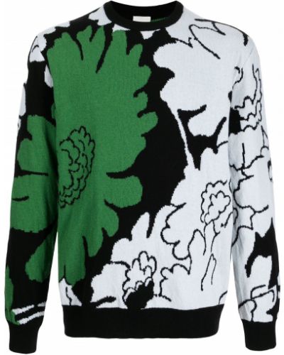 Jersey de flores con estampado de tela jersey Paul Smith verde