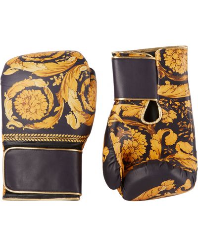 Złote rękawiczki Versace