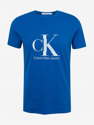 Tričko Calvin Klein Jeans modré