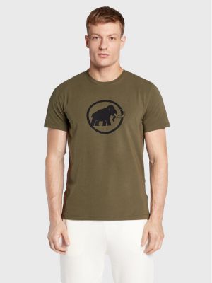 Тениска Mammut зелено
