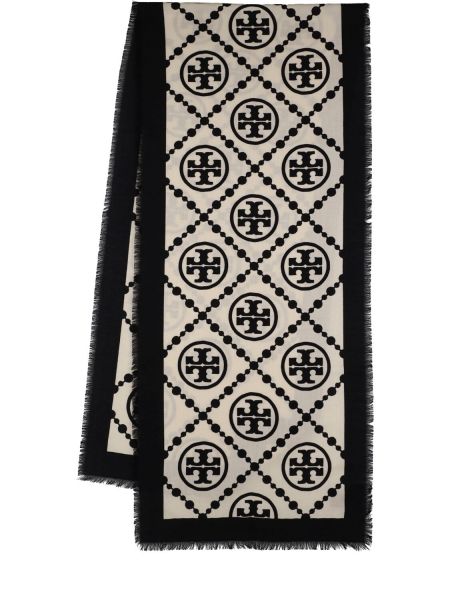 Ipek yün şal Tory Burch