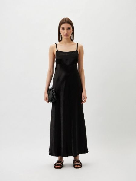 Платье в бельевом стиле Max Mara Leisure черное