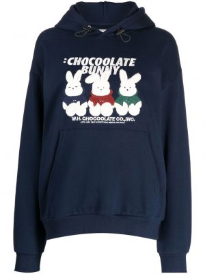 Hoodie Chocoolate blå