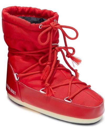 Chaussures de ville Moon Boot rouge