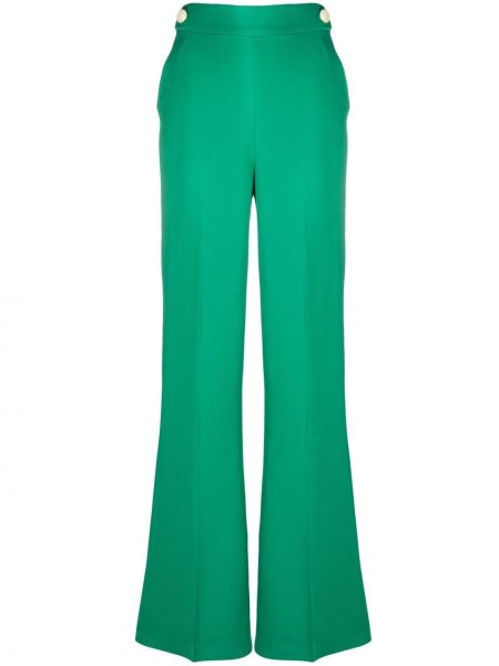 Pantalones con botones Pinko verde