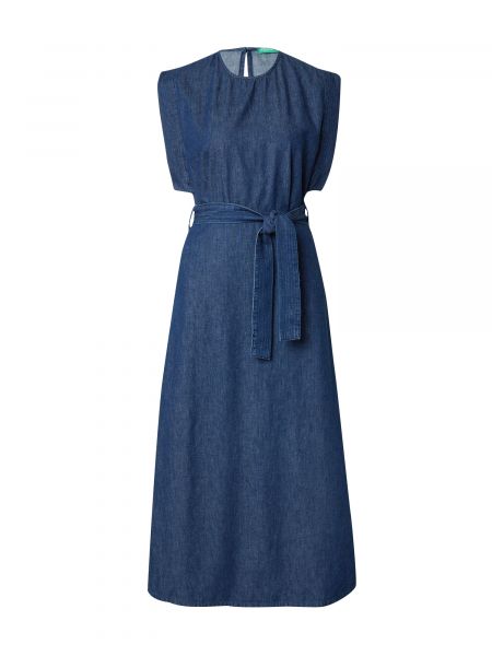 Džinsinė suknelė United Colors Of Benetton mėlyna