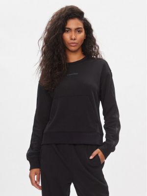 Relaxed fit sportinis džemperis Calvin Klein Performance juoda