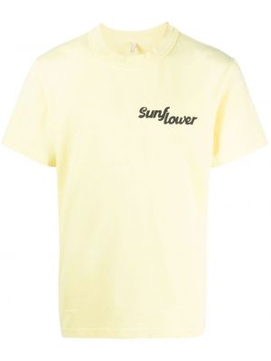 T-shirt en coton Sunflower jaune