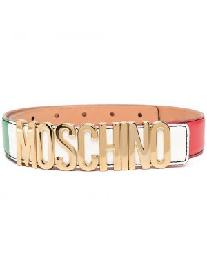 Cinturón Moschino rojo