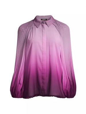 Плиссированная блузка Ungaro