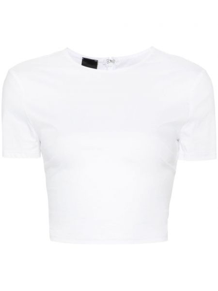 T-shirt avec manches courtes Pinko blanc