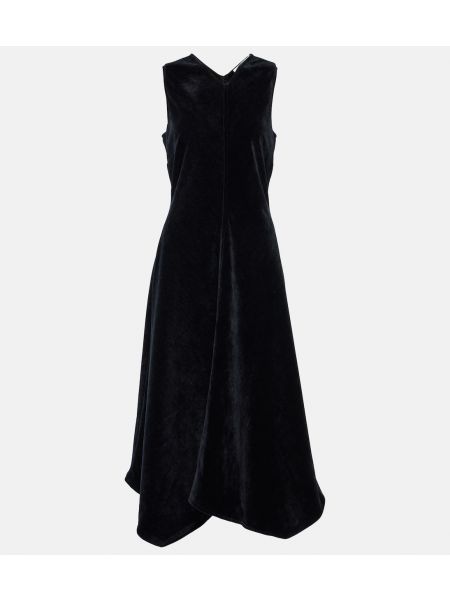 Платье миди из синели white label layla Proenza Schouler черный
