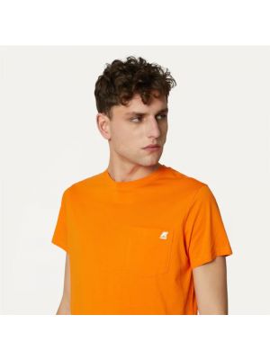 Camiseta K-way naranja