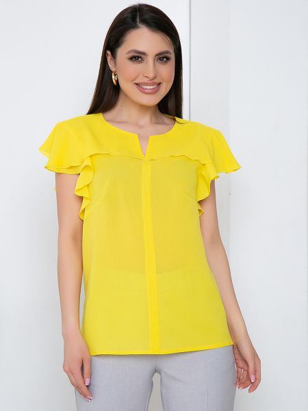 Желтая блузка Diolche