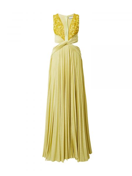 Vakarinė suknelė Elisabetta Franchi geltona