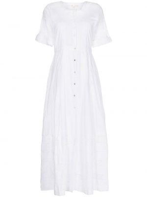 Sukienka bawełniana Loveshackfancy, biały