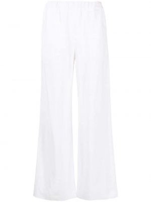 Relaxed ленени панталон Cenere Gb бяло