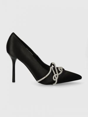 Ниски обувки с тънък ток Karl Lagerfeld черно