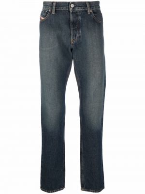 Straight leg jeans Diesel blu